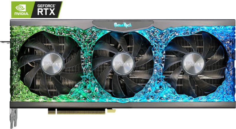 Placa video Palit GeForce RTX 3070 Ti GameRock OC 8GB GDDR6X 256-bit