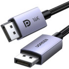 Cablu video Ugreen DP118 DisplayPort Male - DisplayPort Male, v2.1, 1 m, Negru
