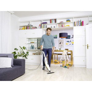 Karcher SC 3 EasyFix Upright, de curatat cu abur, 1600W, Alb/Negru