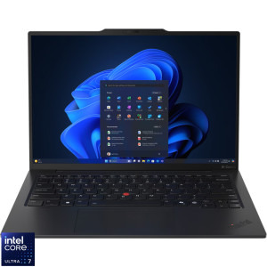 Laptop Lenovo 14 ThinkPad X1 Carbon Gen 13, WUXGA IPS Touch, Procesor Intel® Core™ Ultra 7 258V (12M Cache, up to 4.80 GHz), 32GB LPDDR5X, 2TB SSD, Intel Arc 140V, 5G, Win 11 Pro, Black, Paint