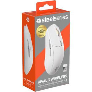 SteelSeries Rival 3 Wireless Gen2 White