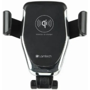 Lamtech Auto, Incarcare wireless Qi 10 W, Negru