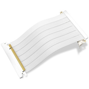 PCCooler Riser PCIe, RC185, 185mm, White