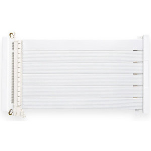 PCCooler Riser PCIe, RC185, 185mm, White