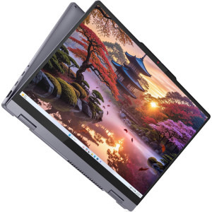 Lenovo 14'' IdeaPad 5 2-in-1 14AKP10, WUXGA OLED Touch, Procesor AMD Ryzen™ Al 7 350 (16M Cache, up to 5.0 GHz), 24GB LPDDR5X, 1TB SSD, AMD Radeon 860M, No OS, Luna Grey
