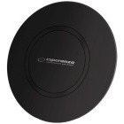 Incarcator wireless Esperanza Preon EZC102, Wireless Qi 15 W, Black