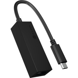 Placa de retea Icy Box IB-LAN100-C3 Gigabit USB-C Negru