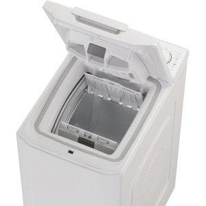 Candy verticala TCA273D3-S, 7 kg, 1200 RPM, Clasa C, AI Weight Sense, hOn, Alb