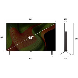 LG Smart TV OLED48B53LA Seria AI B5 121cm 4K UHD HDR