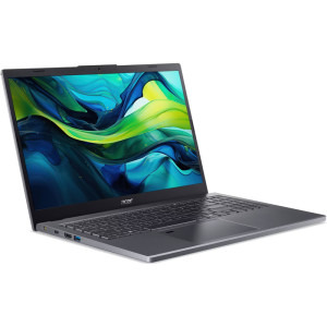 Acer 15.6'' Aspire 15 A15-51M, FHD IPS, Procesor Intel® Core™ i7-13620H (24M Cache, up to 4.90 GHz), 16GB LPDDR5, 1TB SSD, Intel UHD, No OS, Steel Gray