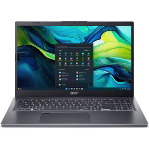 Acer 15.6'' Aspire 15 A15-51M, FHD IPS, Procesor Intel® Core™ i9-13900H (24M Cache, up to 5.40 GHz), 16GB LPDDR5, 1TB SSD, Intel Iris Xe, Win 11 Home, Steel Gray