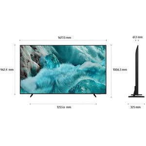 Samsung Smart TV QLED QE75Q7F Seria Q7F 189cm negru 4K UHD HDR