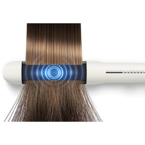 Philips Prestige BHS515/00, tehnologie ThermoShield, placi infuzate cu ulei de argan, 230°C, ingrijire ioni, Alb perlat