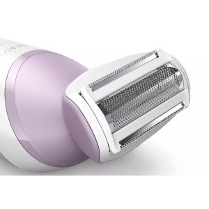 Philips fara fir BRL136/00, Utilizare umed si uscat, Baterie reincarcabila, 4 accesorii, Alb/Roz
