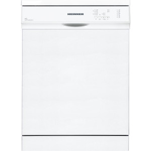 Heinner HDW-FS6062WE++, 12 seturi, 6 programe, Clasa E, Program rapid, 60 cm