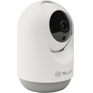 Tellur WiFi Smart, 3MP, UltraHD, Autotracking, PTZ, Alb