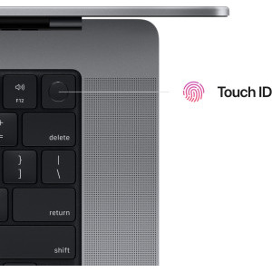 Apple 16.2'' MacBook Pro 16 Liquid Retina XDR, Apple M2 Pro chip (12-core CPU), 16GB, 512GB SSD, Apple M2 Pro 19-core GPU, macOS Ventura, Space Grey, INT keyboard, 2023