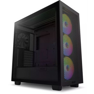 Carcasa NZXT H7 Flow RGB black - PC Garage