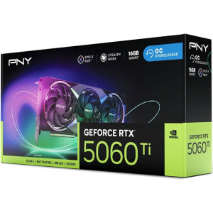 PNY GeForce RTX 5060 Ti EPIC-X ARGB OC 16GB GDDR7 128-bit DLSS 4.0