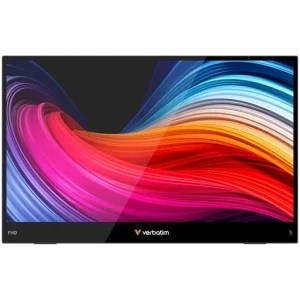Monitor LED Verbatim Portabil 32400 Touchscreen 14 inch FHD IPS 10 ms 60 Hz USB-C HDR
