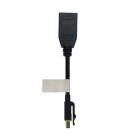 Adaptor PNY Technologies 1x Display port Female - 1x Mini-Display Port Male Black