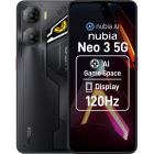 Smartphone ZTE nubia NEO 3 5G, Ecran 120Hz, 256GB, 20GB RAM (8GB + 12GB extensibili), Dual SIM, Tri-Camera,  Shadow Black