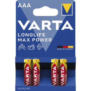 Varta Longlife Max Power 4703, AAA LR3 4 buc