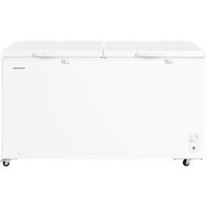 Lada frigorifica Heinner HCF-M508INVCE++, 508 L, Clasa E, Inverter, Sistem convertibil, Control mecanic, Alb