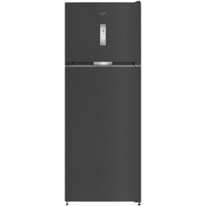 Frigider Whirlpool WHD2 6473 X5E, 477 L, Clasa D, Dual No Frost, Inverter, 6th Sense, SpaceManagement, Control electronic, 186 cm, Negru