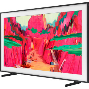 Samsung Smart TV The Frame Pro Neo QLED QE75LS03FW Seria LS03FW 189cm negru 4K UHD HDR