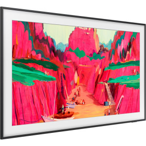 Samsung Smart TV The Frame Pro Neo QLED QE85LS03FW Seria LS03FW 214cm negru 4K UHD HDR
