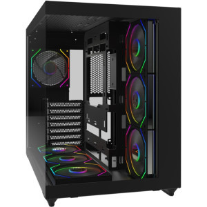 Carcasa AQIRYS Orcus ARGB Black - PC Garage