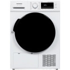 Uscator de rufe Heinner HHPD-M10G5PBKD++, Pompa de caldura, 10 kg, Clasa D, Iluminare interioara, Alb