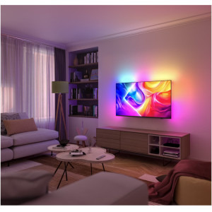 Philips Smart TV 85PUS9010/12 Seria PUS9010/12 215cm gri 4K UHD HDR Ambilight pe 3 laturi