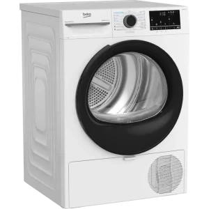 Beko BM3T41233WB EU, Pompa de caldura, 11 kg, Clasa D, ProSmart Inverter, EcoGentle, IronFinish, Iluminare interioara, Alb