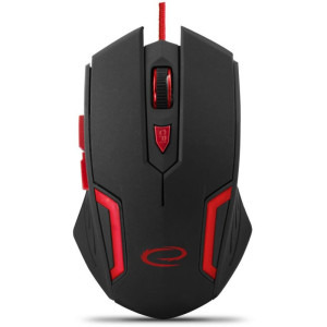 Mouse Gaming Esperanza Fighter EGM205R Black/Red