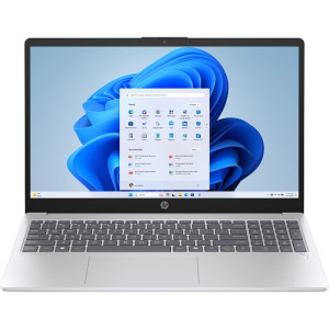 HP 15.6'' OmniBook 3 Next Gen AI 15-fn0005nn, FHD, Procesor AMD Ryzen™ Al 7 350 (16M Cache, up to 5.0 GHz), 24GB DDR5, 1TB SSD, AMD Radeon 860M, Win 11 Home, Glacier Silver