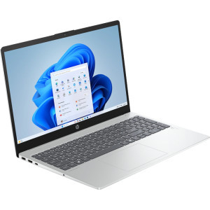 HP 15.6'' OmniBook 3 Next Gen AI 15-fn0005nn, FHD, Procesor AMD Ryzen™ Al 7 350 (16M Cache, up to 5.0 GHz), 24GB DDR5, 1TB SSD, AMD Radeon 860M, Win 11 Home, Glacier Silver