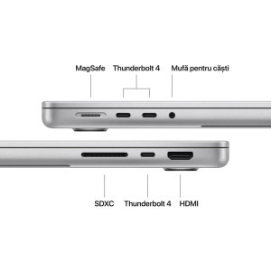 Apple 14.2'' MacBook Pro 14 Liquid Retina XDR, Apple M5 chip (10-core CPU), 16GB, 512GB SSD, Apple M5 10-core GPU, macOS, Silver, US keyboard, 2025