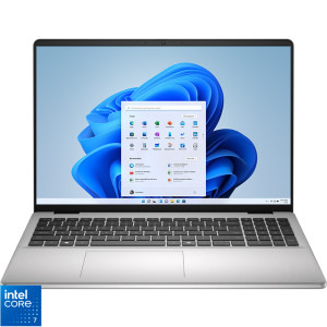 Laptop DELL 16 DC16251, FHD+, Procesor Intel® Core™ 7 150U (12M Cache, up to 5.40 GHz), 32GB DDR5, 1TB SSD, Intel Graphics, Win 11 Pro, Platinum Silver, 3Yr BOS