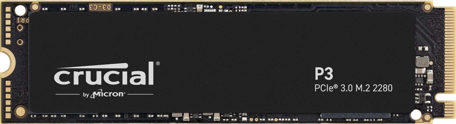 SSD Crucial P3 1TB PCI Express 3.0 x4 M.2 2280