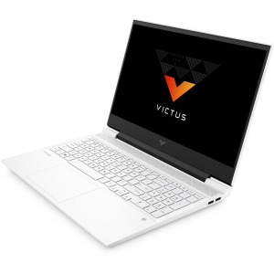 HP Gaming 15.6'' Victus 15-fb0021nq, FHD IPS, Procesor AMD Ryzen™ 5 5600H (16M Cache, up to 4.2 GHz), 8GB DDR4, 512GB SSD, GeForce RTX 3050 4GB, Free DOS, Ceramic White