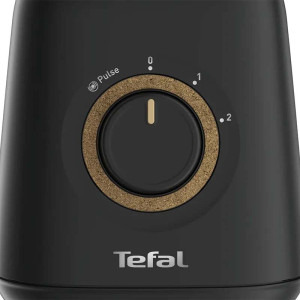 Tefal Blender Eco Respect BL46EN38, 800W, buton variabil pentru viteza, 1.25L, negru