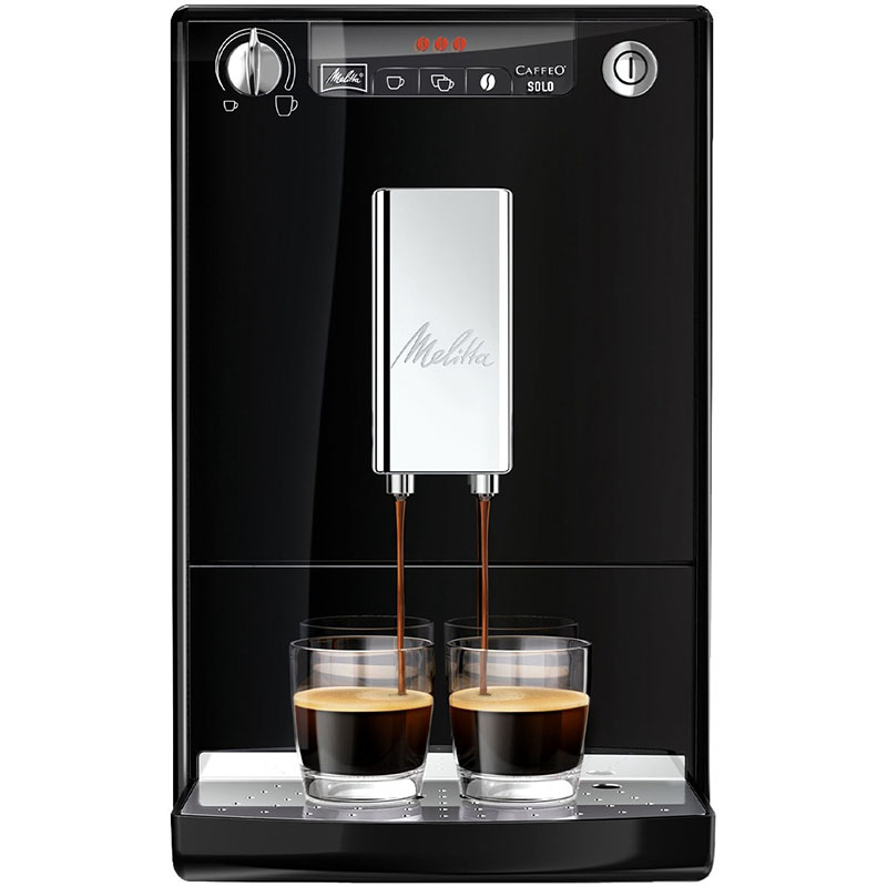 Espressor de cafea Melitta Solo E950-101, 1400W, 15 bari, 1.2l, Negru