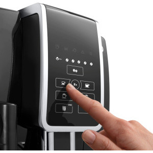 DeLonghi Dinamica ECAM 350.50B, 1450W, 15bar, 1.8L, Negru/Argintiu
