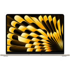 Laptop Apple 13.6'' MacBook Air 13 with Liquid Retina, Apple M3 chip (8-core CPU), 8GB, 512GB SSD, Apple M3 10-core GPU, macOS, Starlight, INT keyboard, 2024