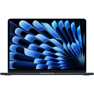 Apple 13.6'' MacBook Air 13 with Liquid Retina, Apple M3 chip (8-core CPU), 8GB, 512GB SSD, Apple M3 10-core GPU, macOS, Midnight, INT keyboard, 2024