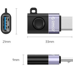 Orico 1x microUSB - 1x USB Female
