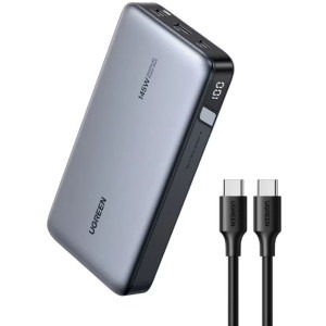 Baterie externa Ugreen 25000 mAh, 2x USB-C, 1x USB, 145W 3A, PD3.0 + QC3.0