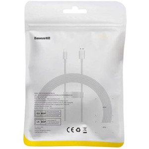 Baseus Superior 100W, USB Male la USB-C Male, 2 m, Black, amperaj maxim suportat 6A
